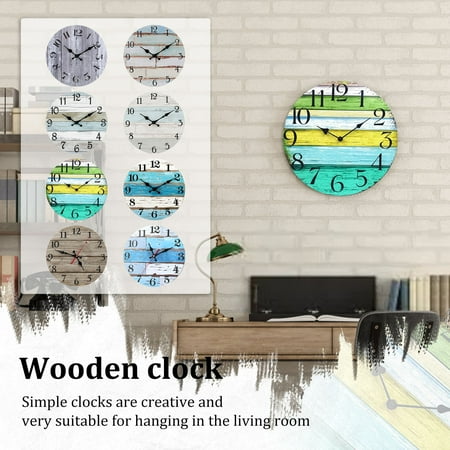 10 Inch Wooden Digital Wall Clock Modern Minimalist - Creative Digital Display Wooden Frame Easy To Read - For Living Room Bedroom Home Office Kitchen Dining Room Study Room Home