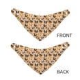 thumbnail image 3 of Naloa Cute Dogs Head Dog Bandana Large and Small-Dog Scarf Bib Handkerchief Accessories for Dogs and Cats(S-L)-Medium, 3 of 5