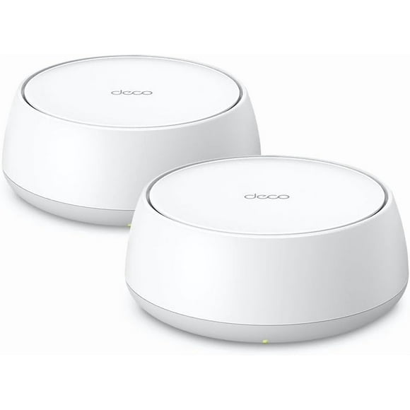 TP-Link Deco BE5000 Dual-Band WiFi 7 Mesh System (Deco BE25) – Supports 150+ Devices, 5GHz/2.4GHz, 2.5Gbps Ports, MLO, 4K-QAM, HomeShield Security, Universal Compatibility (2-Pack)