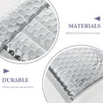 thumbnail image 2 of SEWCHICS 100pcs bubble mailing envelopes Silver 80gsm for extra protection during transit, 2 of 5