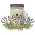 thumbnail image 2 of Nika's Home Lavender Soy Candle - 12oz Mason Jar, 2 of 4