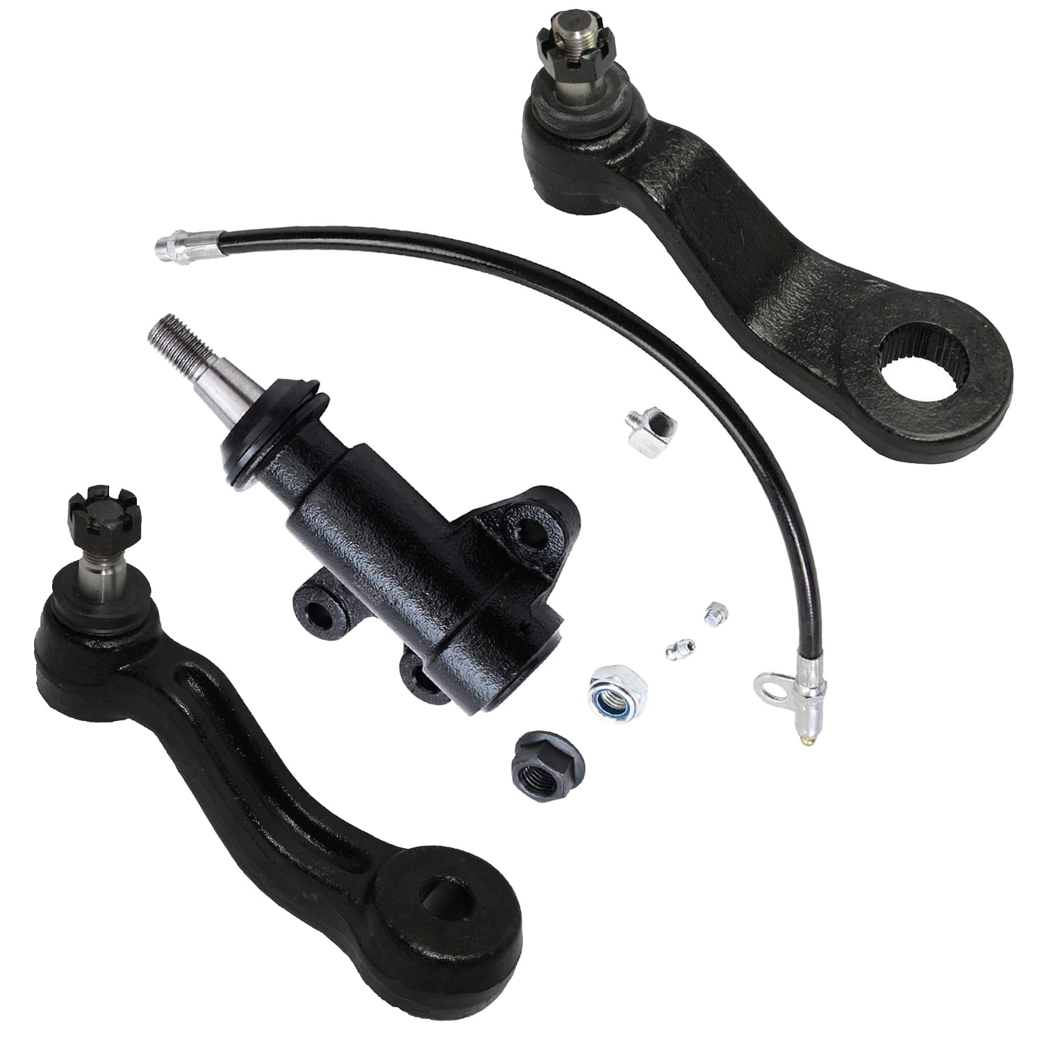 Detroit Axle 3pc Front Idler Arm Idler Bracket w/Pitman Arm