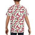 thumbnail image 5 of Wukai Cherry_1 Youth Unisex Short Sleeve T-Shirt for Boys, Girls, Teens, and Kids-X-Small, 5 of 7