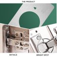 thumbnail image 2 of BRIGHTFUFU 10pcs Kitchen Hinge Repair Plate Stainless Steel for DIY Shelf, 2 of 8