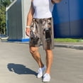 thumbnail image 3 of Daiia Funny Horse Faces Expressions Mens Woven Stretch Pajama Short,Short Pajama Pants-3X-Large, 3 of 7
