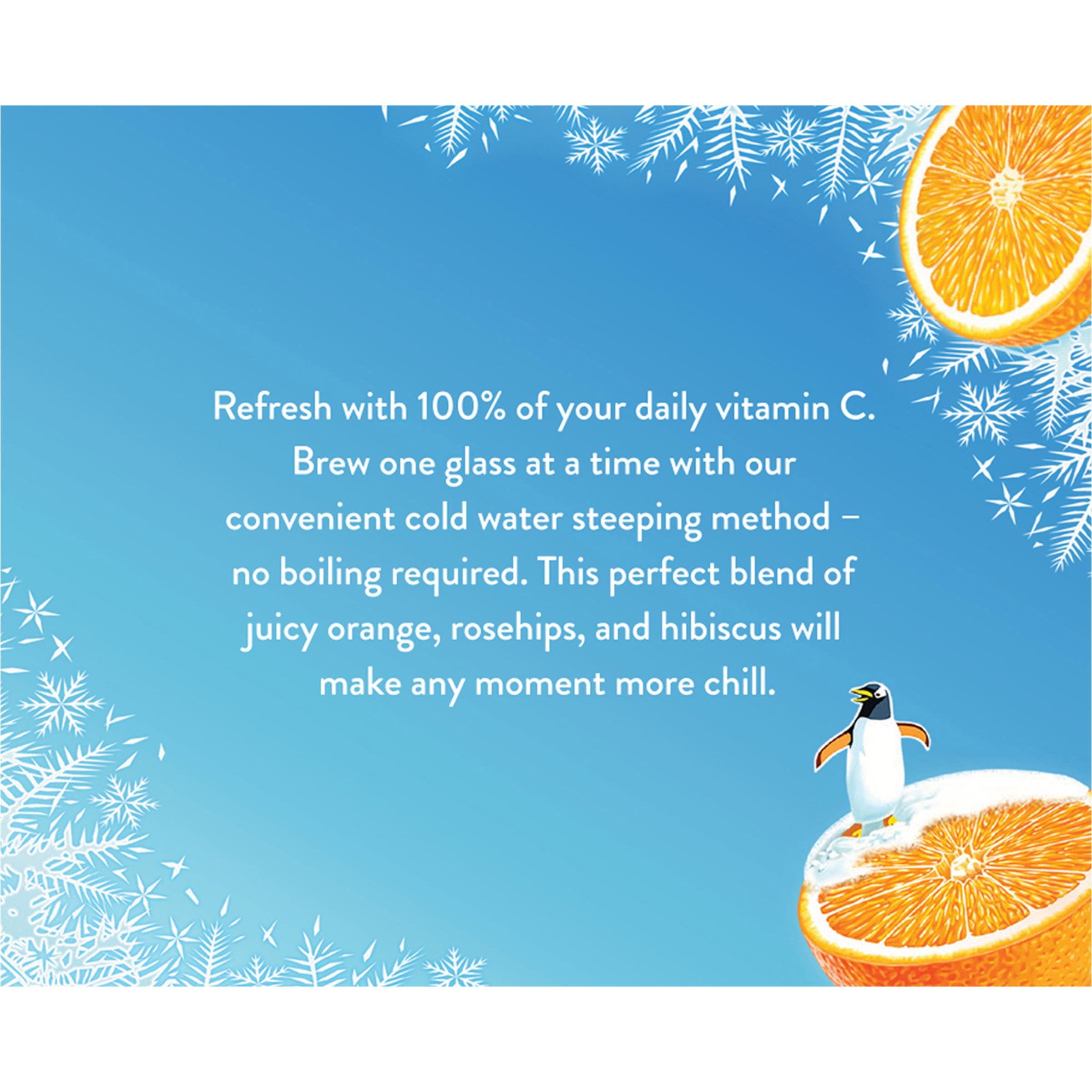(2 pack) Celestial Seasonings Cold Brew Citrus Sunrise Wellness Iced Tea, 18 Ct Tea Bags