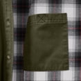 thumbnail image 6 of Mens Flannel Lined Shirt Jacket Long Sleeve Snap Button Western Jacket Cargo Outdoor Cowboy Shirts Jackets with Pockets, 6 of 7