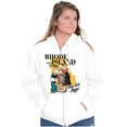 thumbnail image 3 of Popeye Olive Oyl Rhode Island Sailor Zip Up Hoodie Men's Women's Brisco Brands M, 3 of 6