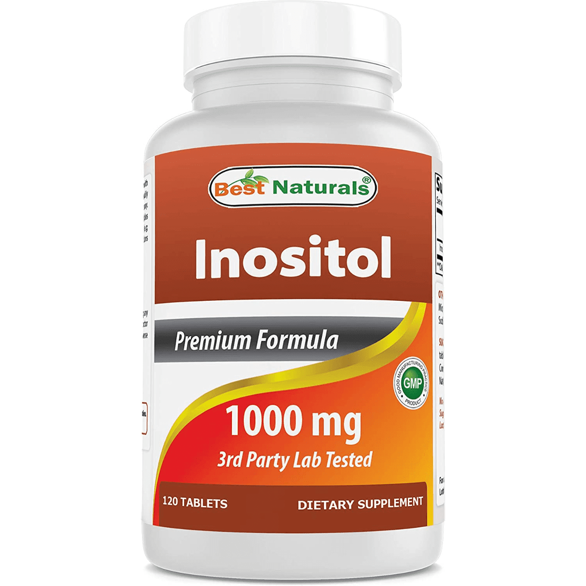Inositol 1000 Mg Best Naturals 120 Tabletas | Bodega Aurrera en línea
