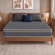 TEDLAYGG Queen 12 Inch Pocket Spring Mattress in a Box with Motion Isolation, Edge Support and Pressure Relief