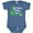 Indigo, variant on Inktastic My Pop Pop Loves Me Dinosaur Boys or Girls Baby Bodysuit