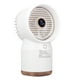 thumbnail image 2 of Aire acondicionado portátil para coche, miniventilador USB blanco, humidificador en aerosol, silencioso, de cuatro velocidades, para oficina y dormitorio., 2 of 14