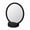 Black, variant on 6.7 in. Dia. Sono Vanity Mirror, Moonbeam