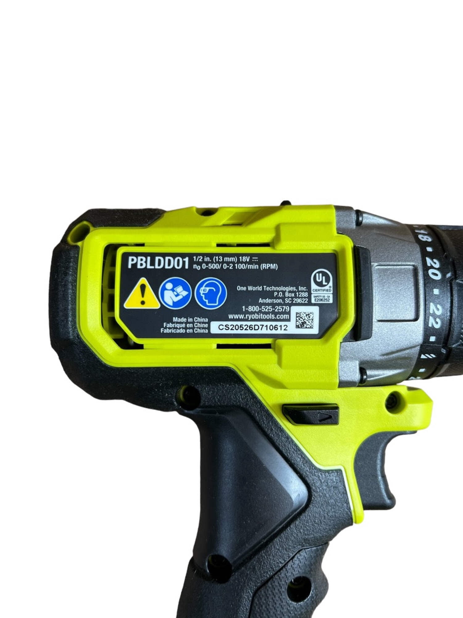 18-Volt ONE+ HP Brushless Cordless 1/2 in. Drill/Driver (Tool Only)