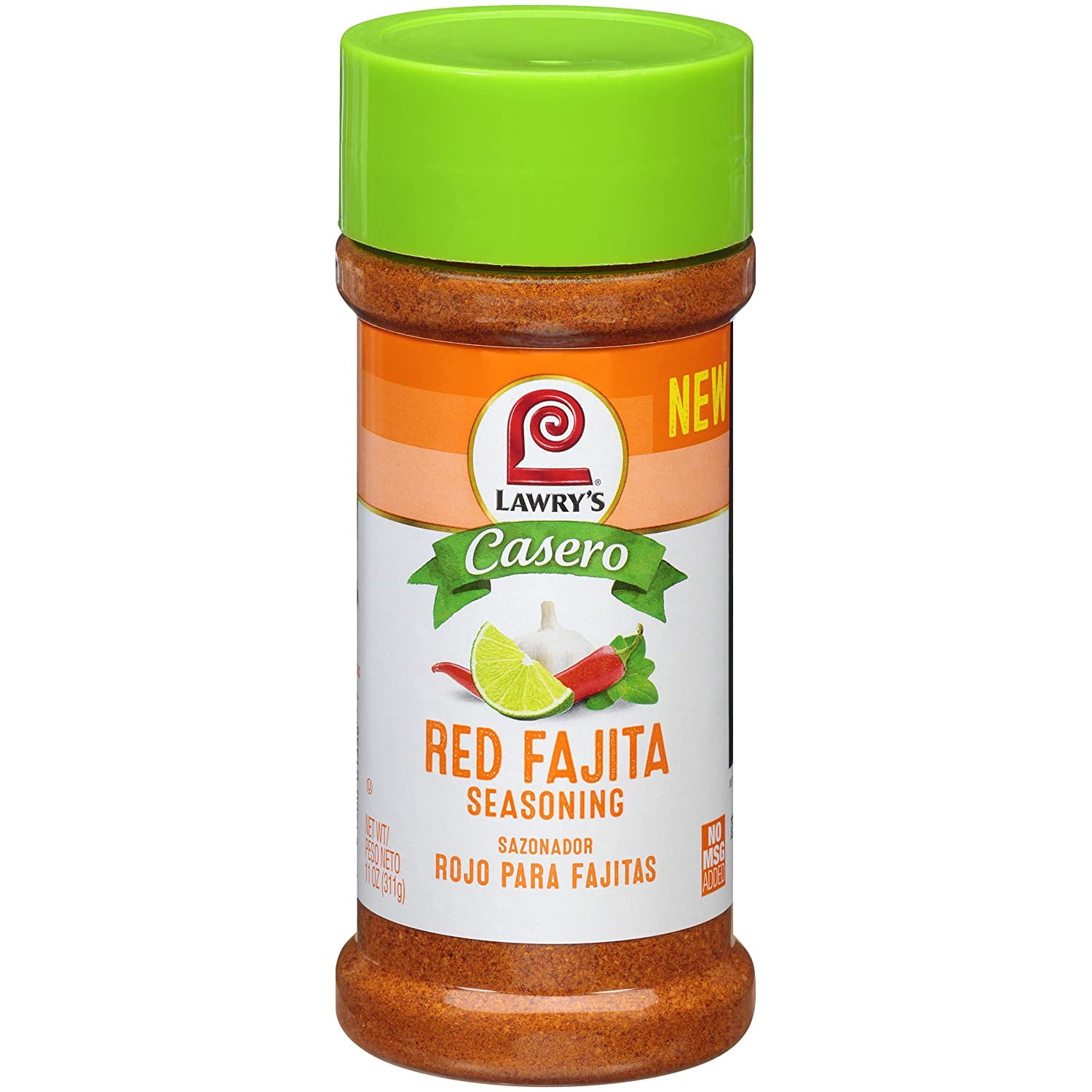 Lawrys Casero Red Fajita Seasoning, 11 oz