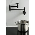 thumbnail image 3 of Kingston Brass KS3105RX Belknap Wall Mount Pot Filler Faucet, Oil Rubbed Bronze, 3 of 7