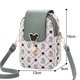 thumbnail image 2 of Pequeños bolsos cruzados para mujer Bolso de hombro Monederos y bolsos elegantes Monedero para teléfono celular de diseñador, 2 of 5