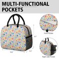 thumbnail image 6 of Womens Pioneer Flower Floral Print Pattern Lunch Box for Work,Insulated Lunch Bag for Women,Loncheras Para Mujer,Leakproof Adult Lunch Bag for Work,Beach,Travel,Picnic,Camping, 6 of 6
