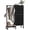 CYJ-Black, variant on Simenmax 4 Storage Dresser for Bedroom, Wide Fabric Closet Chests Organizer Tower Furniture with Wooden Top Metal Frame for Clothes, Room, Living Room, Hallway, Entryway, Black
