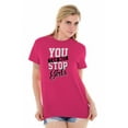 thumbnail image 5 of Cannot Stop Girls Feminist Equality Women's Graphic T Shirt Tees Brisco Brands X, 5 of 5