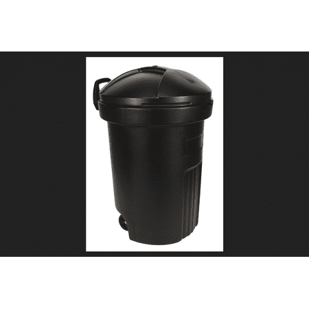 UPC 617940000368 product image for Semco Plastic Company 36C 32 Gallon Blow Molded Can with Wheels - 4 EA | upcitemdb.com