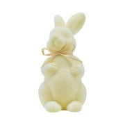 MERSARIPHY Easter Flocked Bunny, Foam Moss Bunny Figurines for Desktop Yard Festival Decor