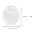 thumbnail image 2 of DEEPCRAFF Redondo De Silicona Transparente Resistente Para Creación De Esferas Y Manualidades DIY, 2 of 8