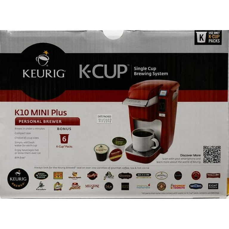 Keurig K10 B31 MINI Plus Personal Coffee Brewer Reviews 2023