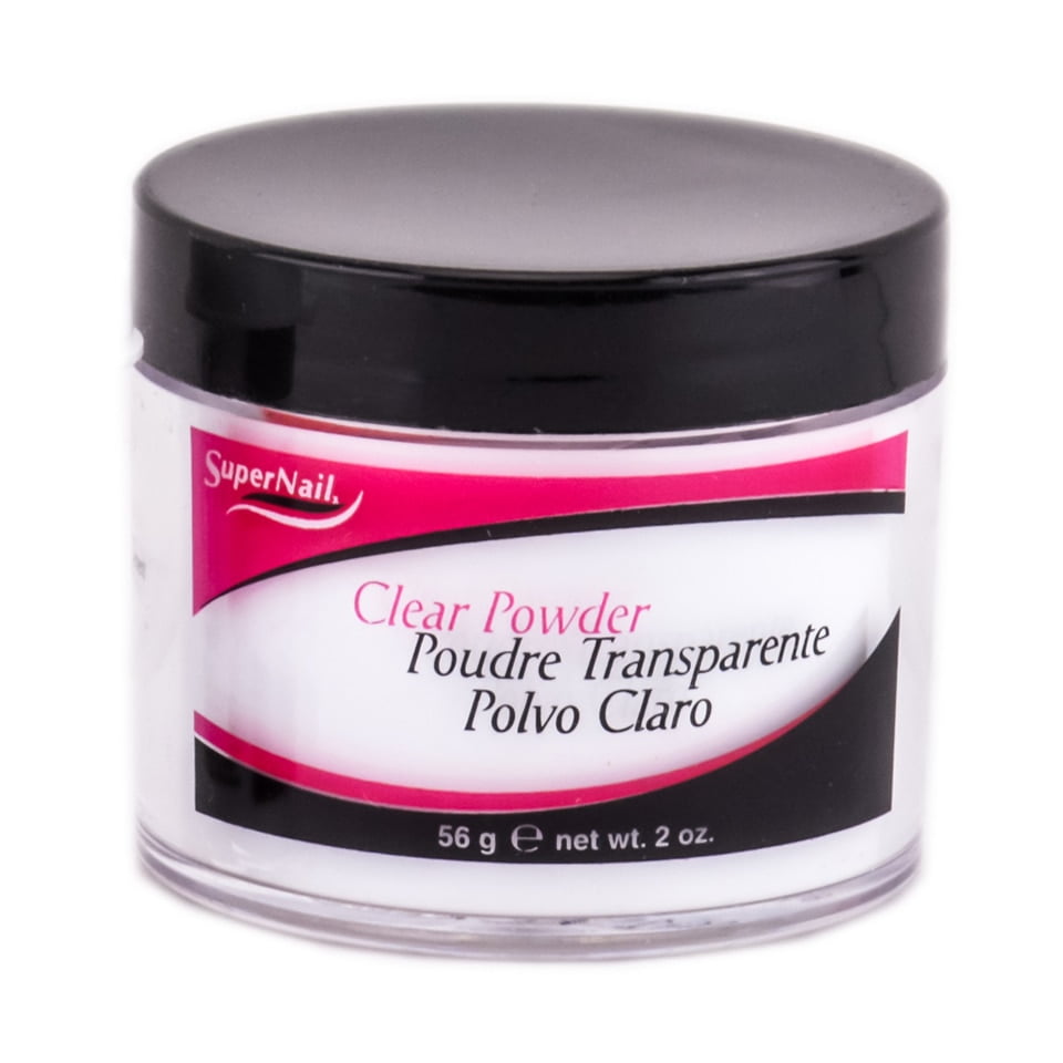 Nail Supplements: Super Nail Clear Powder (Size : 2 oz)