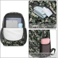 thumbnail image 5 of 17 Inch Lightweight Backpack,PVC Waterproof Oxford Fabric, Ergonomically Designed, with Large Capacity, Camouflage Print, 5 of 5