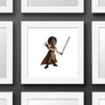 thumbnail image 2 of Gallery Pops Star Wars: Young Jedi Adventures - Master Zia Wall Art, White Framed Version, 12" x 12", 2 of 5