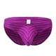 thumbnail image 1 of Pantalones de ropa interior Sexy para hombre, informales, a rayas, transpirables, de cintura baja, para esculpir el cuerpo Pompotops qyievc4082, 1 of 8
