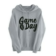 thumbnail image 2 of GaThRRgYP Early Winter Hoodie Women's Thin,Women's Print Winter Hoodie Pullover Long Sleeved Comfortable Sweatshirt Gray S, 2 of 3
