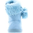 thumbnail image 7 of Kali Footwear Girls Bany Flat Pom Pom Ankle Boots, 7 of 7