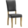 thumbnail image 1 of Open-Back Parsons Dining Side Chairs (Set of 2) - Charcoal, 1 of 5