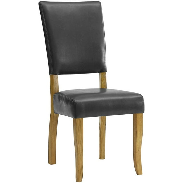 Open-Back Parsons Dining Side Chairs (Set of 2) - Charcoal