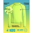 thumbnail image 2 of Body Glove Boys' Long Sleeve Rash Guard Shirt – 2 Pack UPF 50+ Quick Dry Sun and Sand Protection Swim Shirt (2T-14), 2 of 7