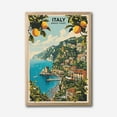 thumbnail image 3 of Italy Amalfi Coast Canvas Wall Art  Vibrant Mediterranean Coastal Print, 3 of 10