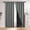 Dark Gray, variant on Polyester Blackout Curtains, Solid-Color Sun Light Blocking Window Drapes ,with Black Backing, Rod-Pull Light-blocking Curtains ,for Bedroom Living Room, 1 Panels,39 x 78.7 inches