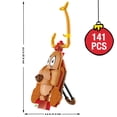 thumbnail image 4 of Brickcraft Grinch Max The Dog Decoration Brick Building Kit (135-Plastic Piece Set), Christmas Décor, Toy Gift Idea for Boys and Girls Ages 8 Years Old and up, 4 of 13