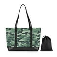 thumbnail image 7 of FORMRS Laptop Tote Bag for Women with 15.6" Computer Compartments Handbag, Forest Camouflage Pattern, 7 of 7