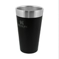 thumbnail image 5 of Stanley Adventure Stacking Vacuum Pint Glass: Matte Black 16oz, 5 of 11