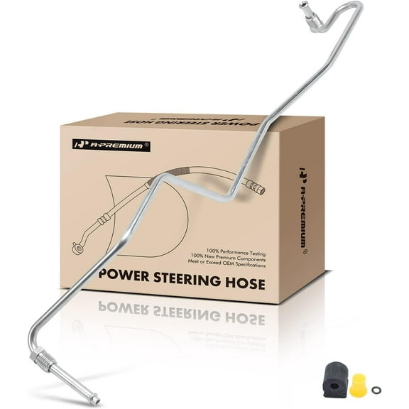 A-Premium Power Steering Hose Pressure Hose Line Assembly Compatible with Kia Optima 2001-2005 2.5L/2.7L, Magentis 2001, Magentis 2002-2005 2.7L, Tube - To Rack, Replace# 575103C010