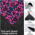 thumbnail image 3 of Pioneer Flower Floral Print Pattern Kitchen Rugs Sets Of 3,Kitchen Runner Rugs Non Skid Washable,Decorative Kitchen Floor Mats for Kitchen,Sink,Laundry,17"x30"+ 17"x47" + 17"x59", 3 of 6