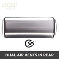 thumbnail image 2 of Oggi Stainless Steel Roll Top Bread Box, Silver, 17.50 Inch by 7.50 Inch by 11.50 Inch, 2 of 6