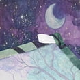 thumbnail image 3 of Yayeee Tapestry Wall Hanging for Bedroom 60" x 51" Living Room Home Wall Art Decor, Moonlight Forest, 3 of 7