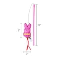 thumbnail image 6 of PEEPS® Easter Set of 2 Bunny Cat Wand with Plush Cat Toy, Pink/ Purple, 6 of 6