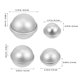 thumbnail image 2 of GOOHOCHY 8 juegos de moldes para bombas de baño - Moldes esféricos de aleación de aluminio para hacer tú mismo - Multiusos para jabón, bolas de sal y repostería. Suministros para manualidades., 2 of 8