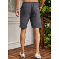 thumbnail image 5 of Chase Secret Men's Shorts Casual Classic Drawstring Summer Beach Cargo Shorts 40, 5 of 6
