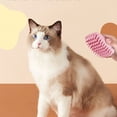 thumbnail image 4 of Cepillo de baño para mascotas con dispensador de jabón - Herramienta de peluquería de silicona para perros y gatos, elimina el pelo suelto, masaje y lavado, azul, 4 of 6